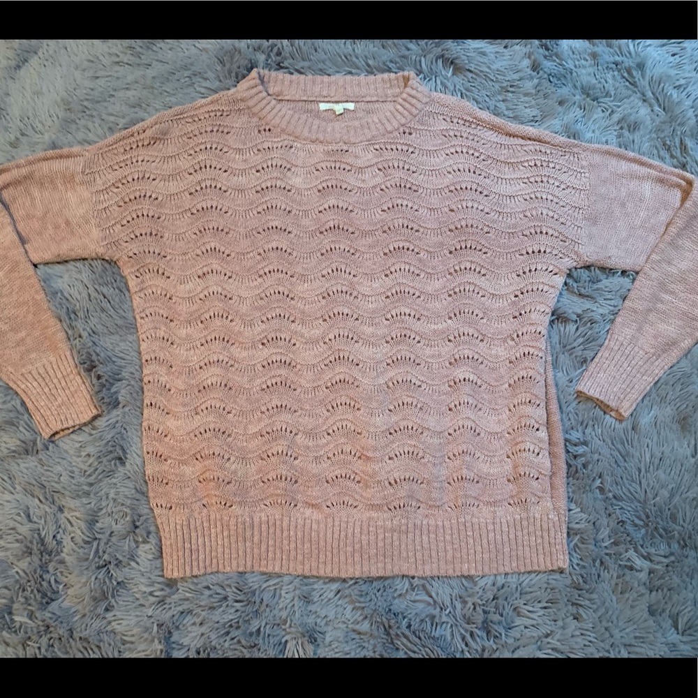 Blush lightweight sweater